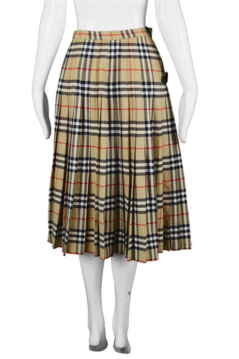 burberry kilt skirt tartan|Burberry Designer Skirts for Women .